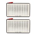 thumbnail image 1 of Cabin Air Filter, Car AC Air Filters 2PCS Activated Carbon Fine Mesh  For Model 3 Y, 1 of 8