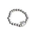thumbnail image 1 of Coofit Bague de Doigt Simple Ajustable Rétro en Zircon Perlé Bague de Phalange pour Femmes, 1 of 10