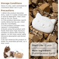 thumbnail image 2 of YISITIAN Absorbeurs d'Humidité pour Nourriture pour Animaux : Blocs de Séchage en Terre de Diatomée Sûrs pour les Aliments, Absorbeur d'Humidité Lavable et Réutilisable pour Chat Chien Petit Animal CJ919-107549, 2 of 7