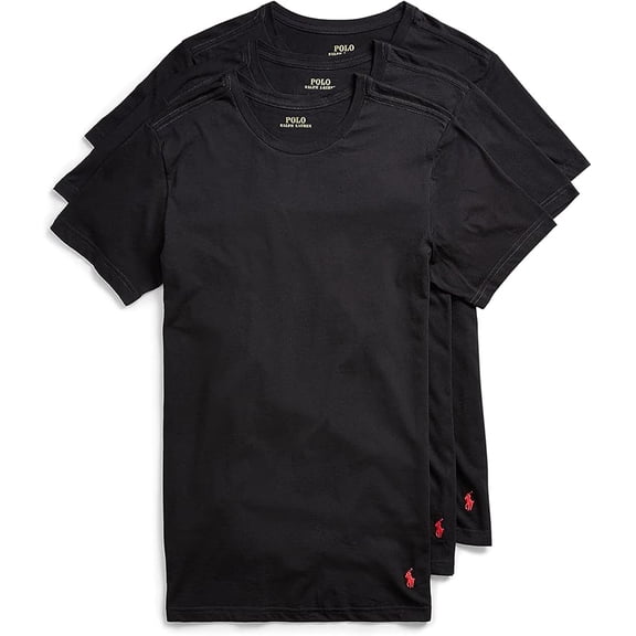 Polo Ralph Lauren Men's SLIM Fit Crewneck Shirt (3 Pack)