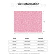 thumbnail image 5 of Yiaed Breast Cancer Awareness Print Blanket Throw Blanket Soft Cozy Flannel Blanket for Home Bed Sofa Couch Chair-50"x40", 5 of 6