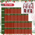 thumbnail image 2 of 2023 Pyjamas Couples Pyjamas Assortis Carreaux Hommes Velours Famille Pyjamas de Noël Assortis, 2 of 5