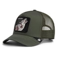 thumbnail image 2 of GOORIN Gorra trucker unisex - Gorra, parche frontal, talla única Lone Wolf Trucker Palm, 2 of 3