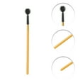 thumbnail image 3 of Unique Bargains 50 Pcs Ball-shaped Eyelash Brush for Bathroom Gold Tone Black Plastic Silicone, 3 of 5