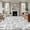 Gray, variant on 2x3 Ft Entryway Area Rug, Gray Flowers Kitchen Rug Runner Washable Floor Mat, Farmhouse Pastoral Vintage Plants Branches Non Slip Indoor Door Mat Throw Carpet for Bathroom Living Room Bedroom