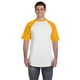 thumbnail image 1 of Camiseta de béisbol de manga corta para adulto BLANCO/ ORO S Ropa deportiva Augusta 423, 1 of 1