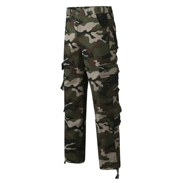 Camouflage golf shop pants