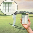 thumbnail image 4 of FENGHEMINGA Golf Quick Reference Distance Cards, 4 of 5