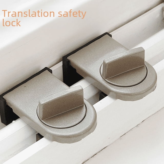Tope de ventana anticaída de gran altura con cerradura de seguridad para protección infantil, soporte para ventana de empuje y tracción