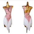 thumbnail image 3 of Fringe Latin Dance Dresses for Women. Professional competition. For cha cha, tango. Ballroom performance dancewear., 3 of 6