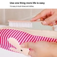 thumbnail image 4 of YIMWNYI Soft Bristled Shoe Brush, Multifunctional Household Cleaning Tool for Shoes, Kitchen, Bathroom, Crevice Cleaner, Gentle on Shoes, 4 of 6