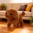 thumbnail image 5 of CYFW Puppy Robot Realistic Dog,2026 New Interactive Walking Plush Puppy Toy Dogs,Walking,Barking & Tail Wagging for Kids & Pet Lovers (Khaki), 5 of 5