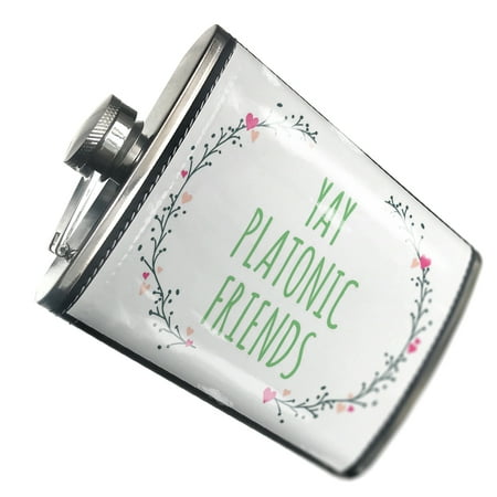 

NEONBLOND Flask Yay Platonic Friends Valentine s Day Heart Wreath