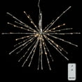 thumbnail image 1 of Raz Imports Lights 23" Silver Starburst with 150 Warm White Lights and Remote, 1 of 1