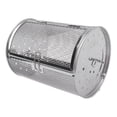 thumbnail image 3 of Panier de Grillade Roulant Cage de Gril en Acier Inoxydable Ronde Maille BBQ pour Légumes Camping, 3 of 7