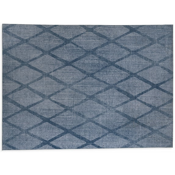 Carpi Blue Indoor Floor Mat by Kavka Designs
