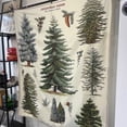 thumbnail image 3 of Tapestry Forest, pino, ciprés, pared, 150 x 100 cm, microtela, 3 of 3