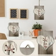thumbnail image 1 of Escultura de madera de corazón roto - decoración de arte mural con incrustaciones de olivo con costura en cuero, nogal tallado a mano o madera reciclada, soporte para la pared o sobre la mesa, 1 of 6