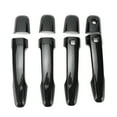 thumbnail image 4 of Door Handle Trim, Practical Exterior Door Pull Cover Fine  8PCS/Set  For Car ,Carbon Fiber Style, 4 of 8