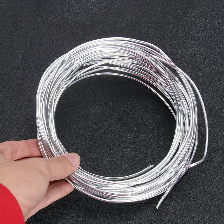 Cousin DIY 0.45mm Beading Wire, Silver Stainless Steel Metal, 7-Strand  Wire, 40 ft.
