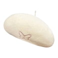thumbnail image 4 of Boina de mujer cómoda e informal, ideal para viajes, senderismo y festivales de invierno. Beige, 4 of 8