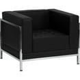 thumbnail image 4 of Flash Furniture HERCULES Imagination Series Leather Chair and Sofa Set - Black, 4 of 6