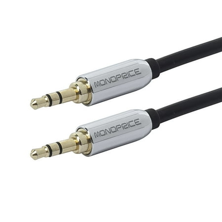 UPC: 0844660097648 | 3ft Designed for Mobile 3.5mm Stereo Male to 3.5mm Stereo Male (Gold Plated) – Black