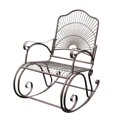 thumbnail image 1 of Bowery Hill Iron High Back Patio Rocker, 1 of 3