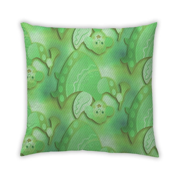 Ahgly Company Indoor Square Contemporary Throw Pillow, 18 inch by 18 inch