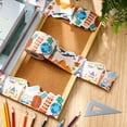 thumbnail image 3 of Tablón de anuncios con borde de Saypacck, tema de viaje, 21 m x 7,6 cm, 3 of 6