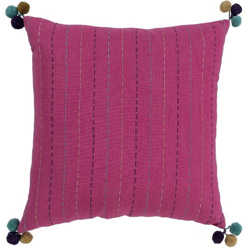 Surya Dhaka Bohemian Global Cotton Throw Pillow