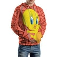thumbnail image 6 of Looney Tunes Tweety Hoodie 3D Print Pullover Hooded Long Sleeve Sweatshirts Tops Blouse with Pocket for Mens Womens, 6 of 7