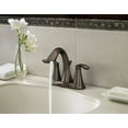 thumbnail image 4 of MOEN 6410BN Eva 4 in. Centerset 2-Handle High-Arc Bathroom Faucet in Brushed Nickel, 4 of 7
