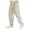 White, variant on Men's Fashion Loose Casual Solid Color Nine Point Trousers