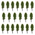 thumbnail image 4 of MERIGLARE 20 Pieces Model Trees Layout Miniature Trees for Sand Table Landscape Layout 8cm, 4 of 7