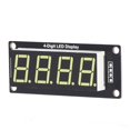 thumbnail image 2 of Digital Display Module, Clear Board Circuit 4 Bit 7 Segment LED Segment Digital Display Module  For Decorating For Work MRA172C White, 2 of 8