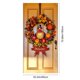 thumbnail image 3 of Thanksgiving Door Cover 2025 Festival Party Indoor And Outdoor Door Vertical Turkey Hanging Cloth Flag, 3 of 7