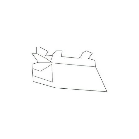 Genuine OE Toyota Grille Molding - 53105-0E010