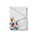 thumbnail image 2 of Butterfly Soft Flannel Fleece Throw Blanket, Creative Conceptual Artwork Monarch Wings Colorful Realistic Natural Wildlife, Cozy Plush for Indoor and Outdoor Use, 50" x 70", Multicolor, by Ambesonne, 2 of 6