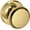 Non-Lacquered Brass, variant on Baldwin 5023031IDM 5023 Non-Turning One-Sided Dummy Door Knob - Brass
