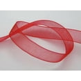 thumbnail image 6 of U8MO 50 Yards 3/8" (10mm) Wedding Crafts Sheer Organza Ribbon Pick Your Color-Rose Pink, 6 of 7