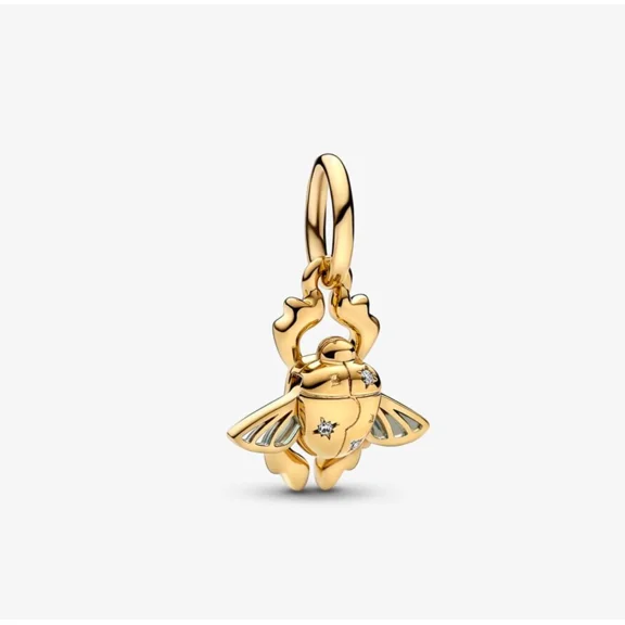 Pandora Disney Aladdin Scarab Beetle Dangle Charm