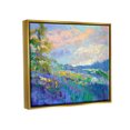 thumbnail image 3 of Stupell Industries Modern Hill Woodland Landscape Painting Metallic Gold Floating Framed Canvas Print Wall Art, Design by Dorothy Fagan, 3 of 9