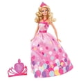 thumbnail image 1 of Barbie Birthday Princess Doll Gift Set Barbie -, 1 of 3