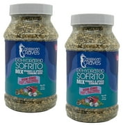 Dehydrated Sofrito Mix | 2 Pack of 15oz each | Natural Ingredients, No-MSG, Vegan, Keto Friendly,