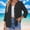 🔥 Black, variant on Sentmoon Women Blouse Woman Clothes V-Neck Button Up Blouse Three Quarter Sleeve Solid Color Cardigan Lightweight Breathable Relaxed Fit for Office or Everyday Layering Blouses Cloth