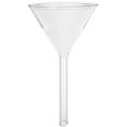 thumbnail image 1 of Glassware Labware Analytical Chemistry Feeding Funnel Liquid or Solid Triangle Funnel Thick High Temperature Resistant Tool 60MM, 1 of 9