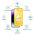 thumbnail image 4 of Mica Cristal Templado 9d Para iPhone 15 Pro 6.1, 4 of 4