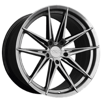 1 X XXR 577 19X10 5-112 73.1 Hub  40 Offset Chromium Black Wheel Rim