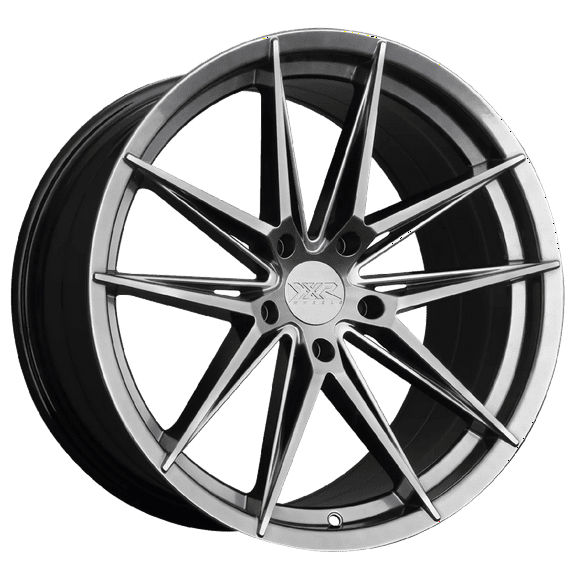 1 X XXR 577 19X10 5-112 73.1 Hub  40 Offset Chromium Black Wheel Rim